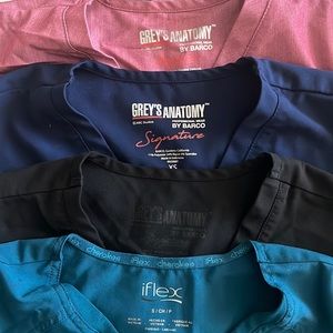 Grays anatomy scrub tops